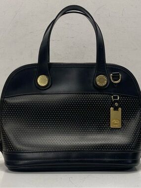 Black Dooney & Bourke Vintage Cabriolet Women's Leather Handbag